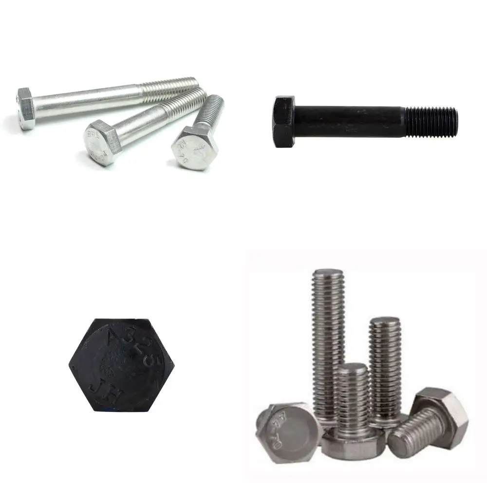 

Винты с шестигранной головкой из нержавеющей стали класса A2-70, грубая резьба M16 x 2,00 мм, длина 100 мм, частичная резьба, 10 шт., резьба 2,25