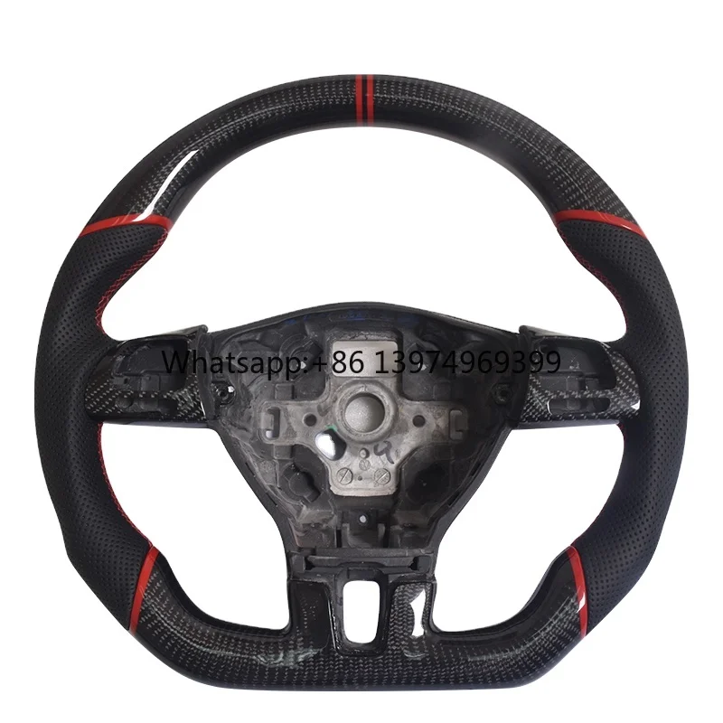 Carbon Fiber Car Steering Wheel for Volkswagen