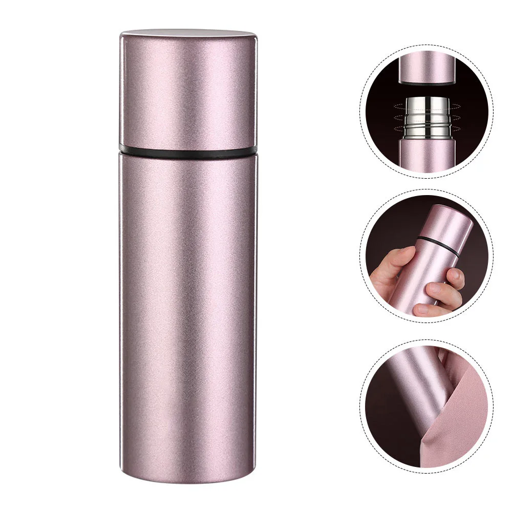 

Mini Insulated Vacuum Cup Stainless Steel Thermal Bottle Heat Preservation For Home Office Storage Party Decoration Use