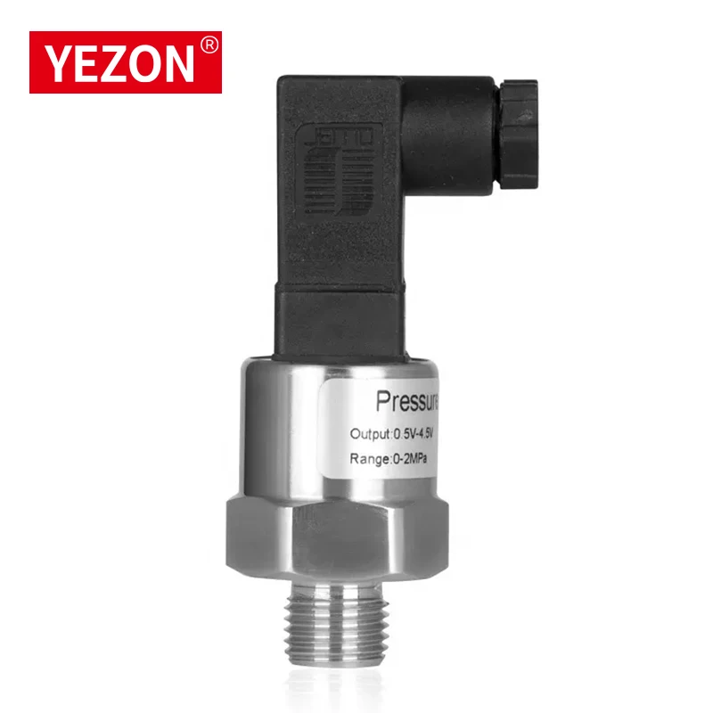 ASIC 4-20ma 0.5-4.5v Anti-corrosion Ceramic Pressure Transmitter NPT1/4 Low Pressure Sensor for Harsh Environments