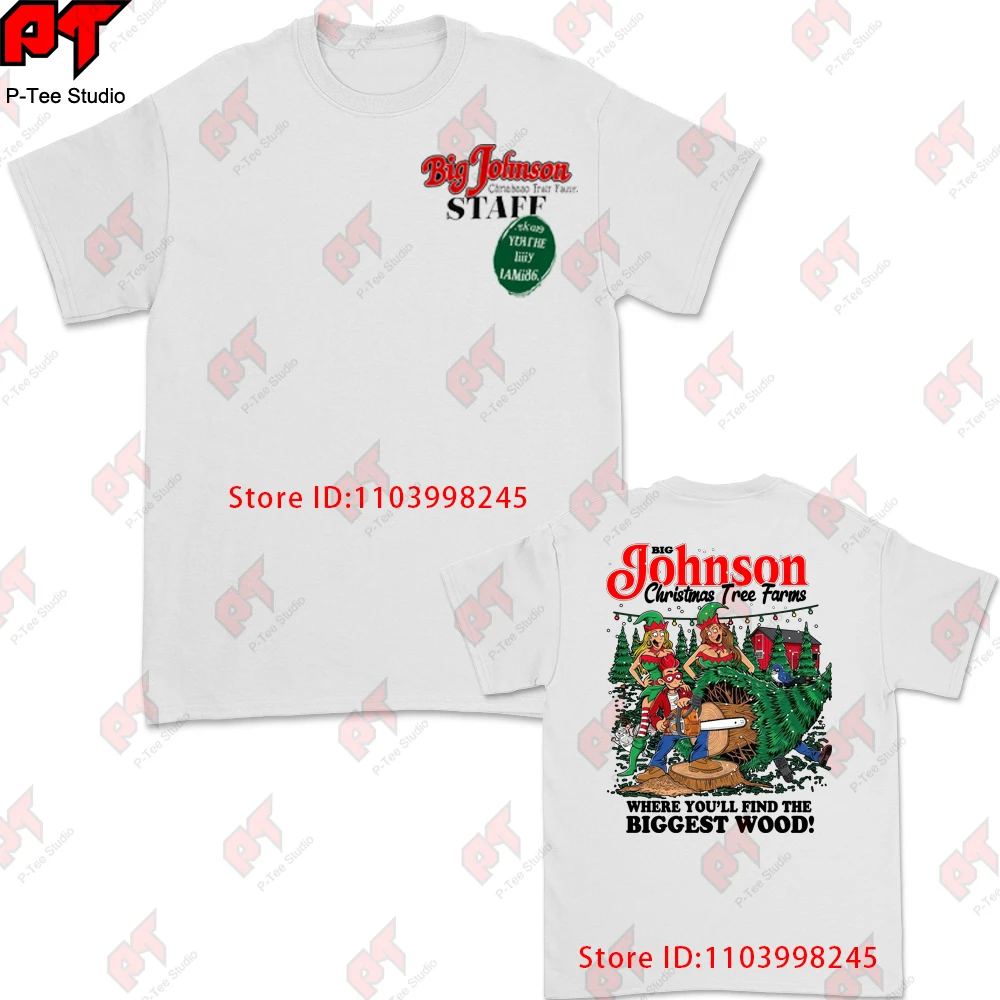 Big Johnson Men'S Funny T Shirt White 90S Size S 5Xl