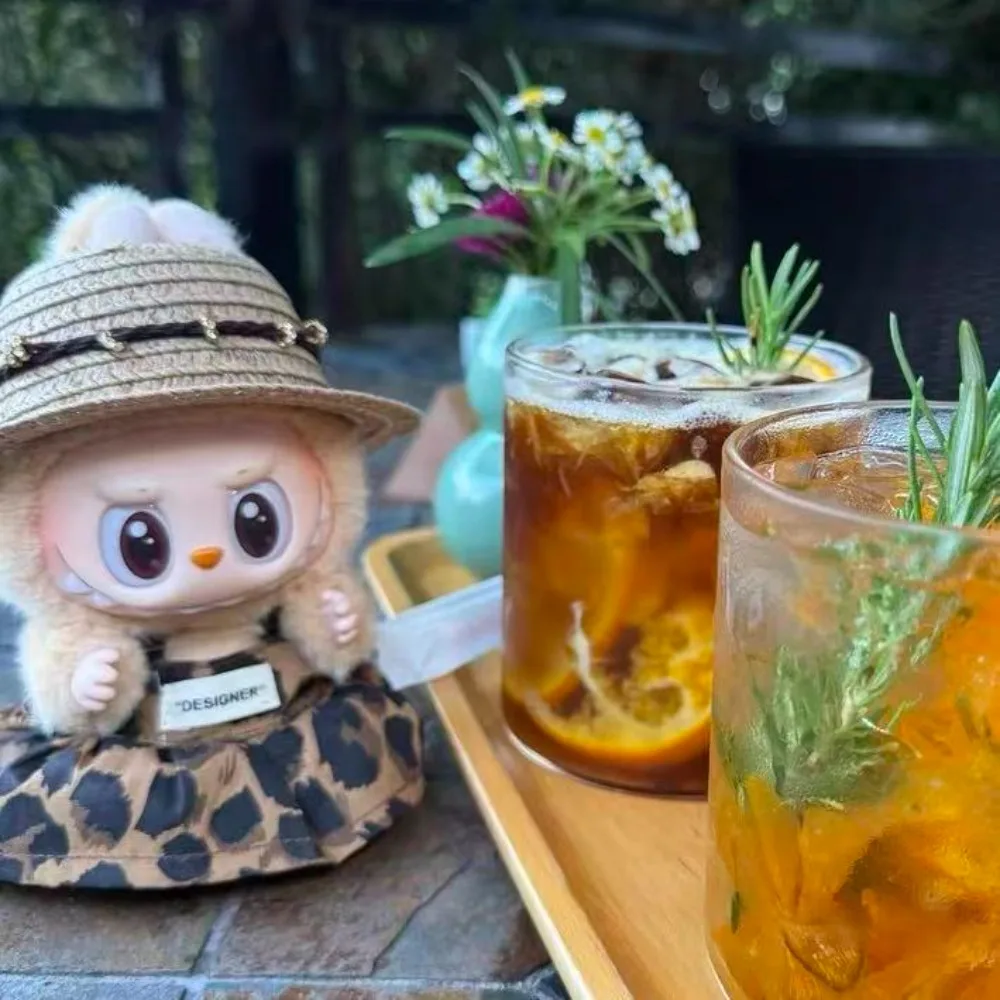 New MIni Plush Doll'S Clothes Outfit Accessories for Labubu V1 V2 Dolls Clothes Accessories DIY Gift