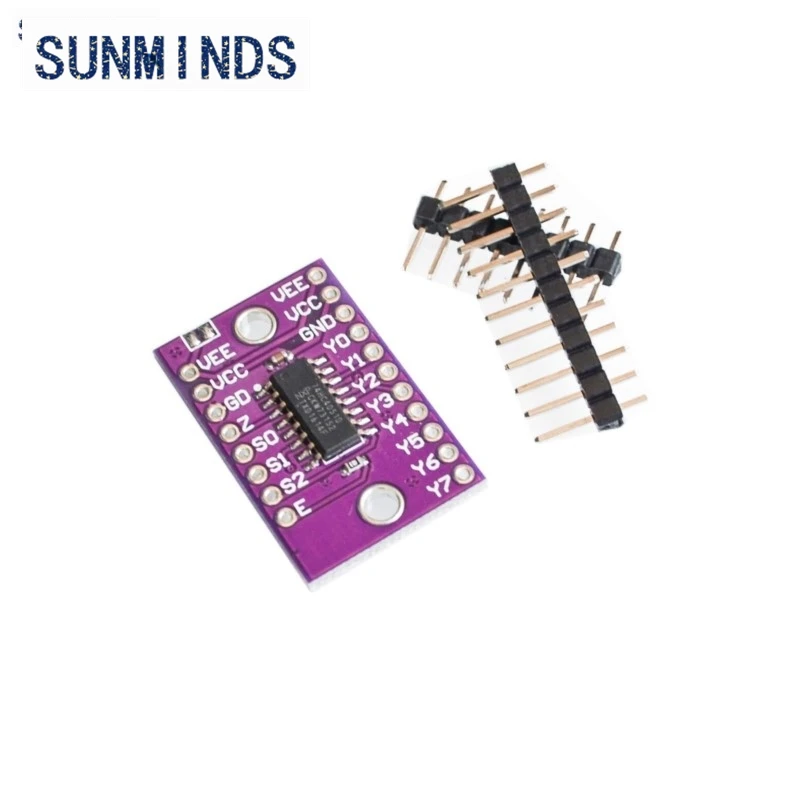 74HC4051 8 channel Analog Multiplexer Selector Module Multiplexers Distributor Resolver CJMCU-4051 For Arduino