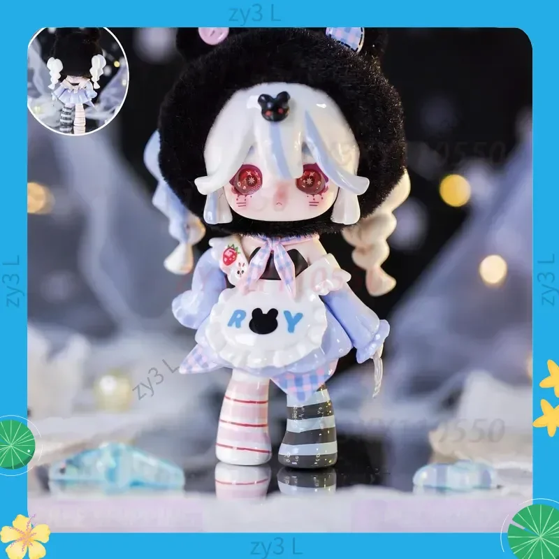 

Ninita Magic Mirror Paradise Series, мультяшная кукла ручной работы, глухая коробка, орнамент, игрушка, аксессуар первого поколения для подарков на день рождения