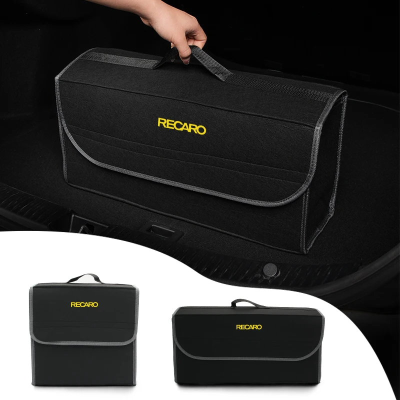 Car Storage Bag Folding Travel Organizer Box Trunk Tool Case For Recaro Accessories Racing Interior