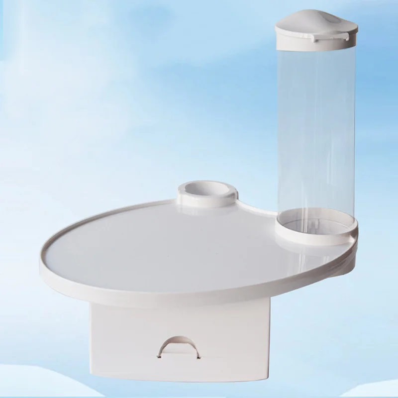 

Лоток для скалера 3 в 1, коробка для бумажных салфеток, одноразовый держатель для хранения чашек, доступ к стоматологии с коробкой для бумажных салфеток