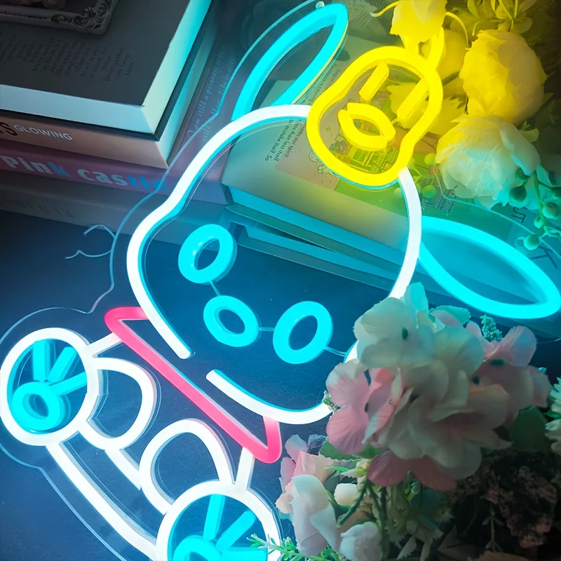 Sanrio Pochacco Insegna al neon LED Luce al neon USB Dimmerabile Camera da letto Bar Soggiorno Cinema Sala giochi Man Cave Decor Regali di compleanno