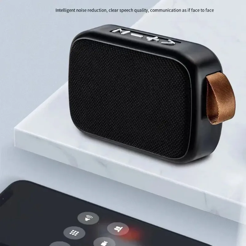 

Portable Outdoor Bluetooth 5.0 Mini Oxford Wireless Column 3D Stereo Portable Speakers Surround Hifi Sound Box Music Player