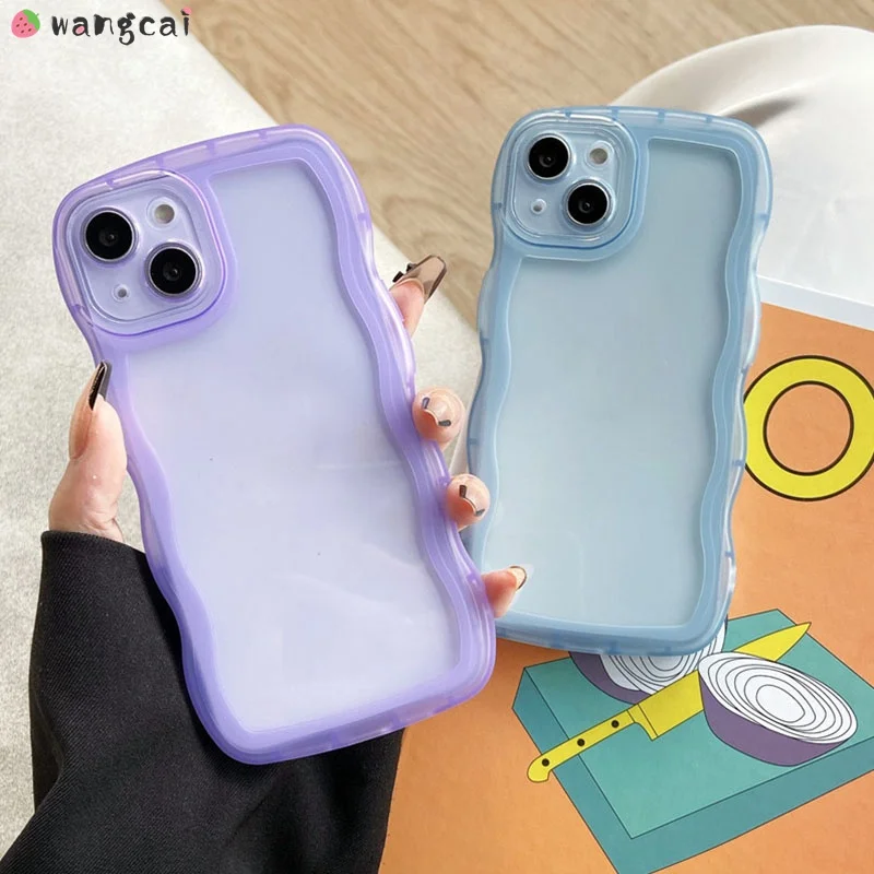 For Vivo  V27 V27e V25 V20 Pro V21 V21s X90 Pro Plus Pro+ Phone Case Wave Creative Candy Colors Colorful Plain Case