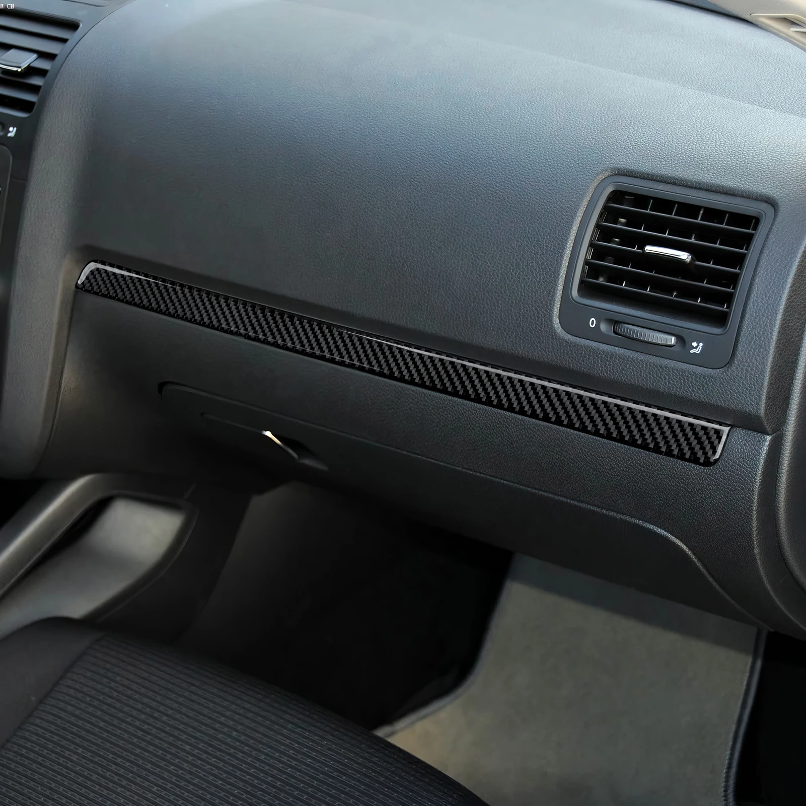 Für VW Jetta V Golf V MK5 R32 GTI Plus Variante, Auto Mittelkonsole Schalthebel Panel, Seite Air Outlet Carbon Faser Trim Aufkleber – Detail 23