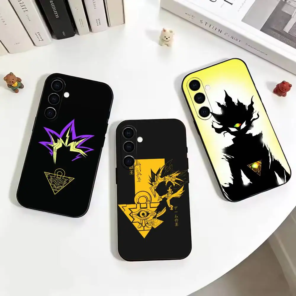 Yu-Gi-Oh Yami -Yugi & Yugi Muto Soft Silicone phone Case for Samsung Galaxy A73//A72/A70/A53/A52/A51 - Black