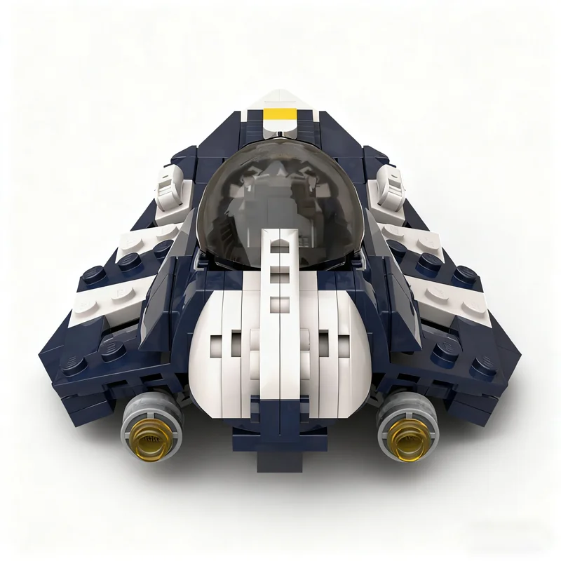 206 stücke MOC Plo Koon S Delta 7 Starfighter RotS Star Battle Spielzeug Modell Bausteine Architektur Weihnachten Geschenke Bildung