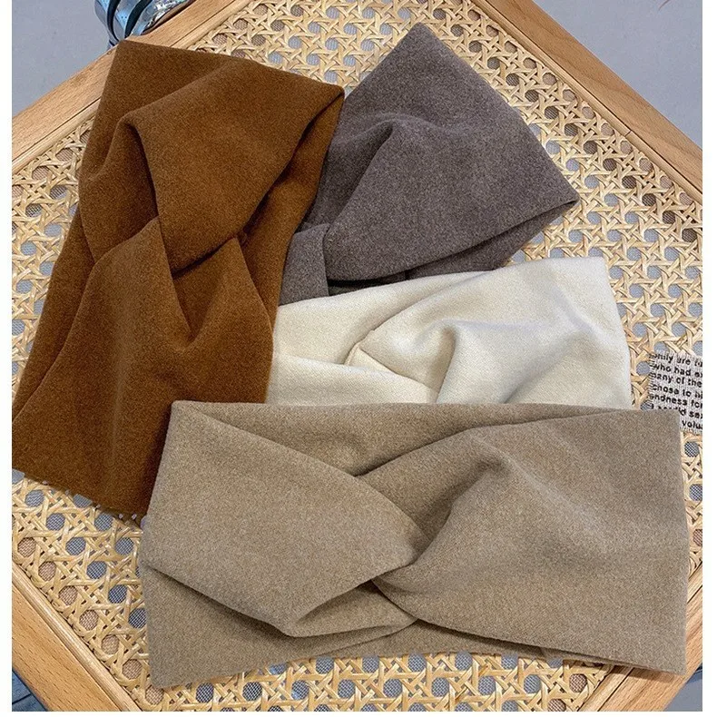 

1 шт. Корейская широкая мягкая повязка на голову, нескользящая, для женщин, для ежедневного использования, для умывания, для прогулок, универсальная