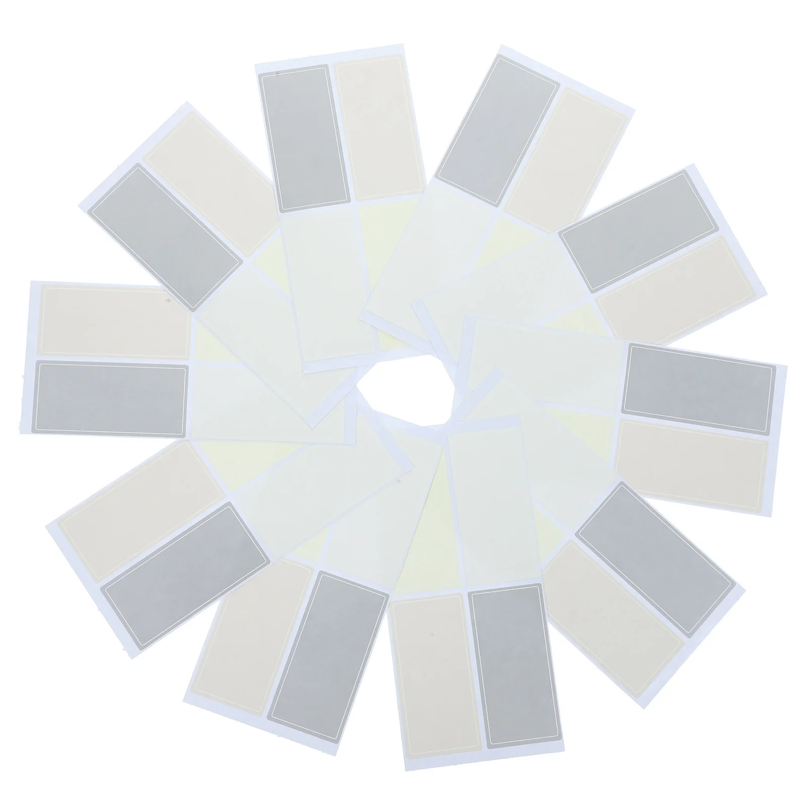 

120Pcs Colored Sticky Labels Smooth Writing Label Stickers Tabs for Home Sorting Classification Organizing Colored Labels