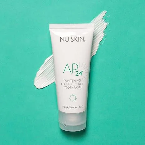 Nu Skin AP 24 Deep Clean White Toothpaste Whitening Toothpaste Cleans Tartar Care Gums Whitening Fluoride-Free Toothpaste