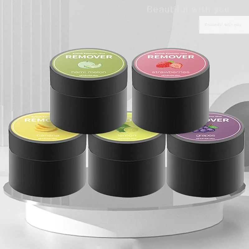 New5g cola para cílios, creme removedor de extensões de cílios, ferramentas de maquiagem profissional, creme removedor de cola rápida para extensão de cílios