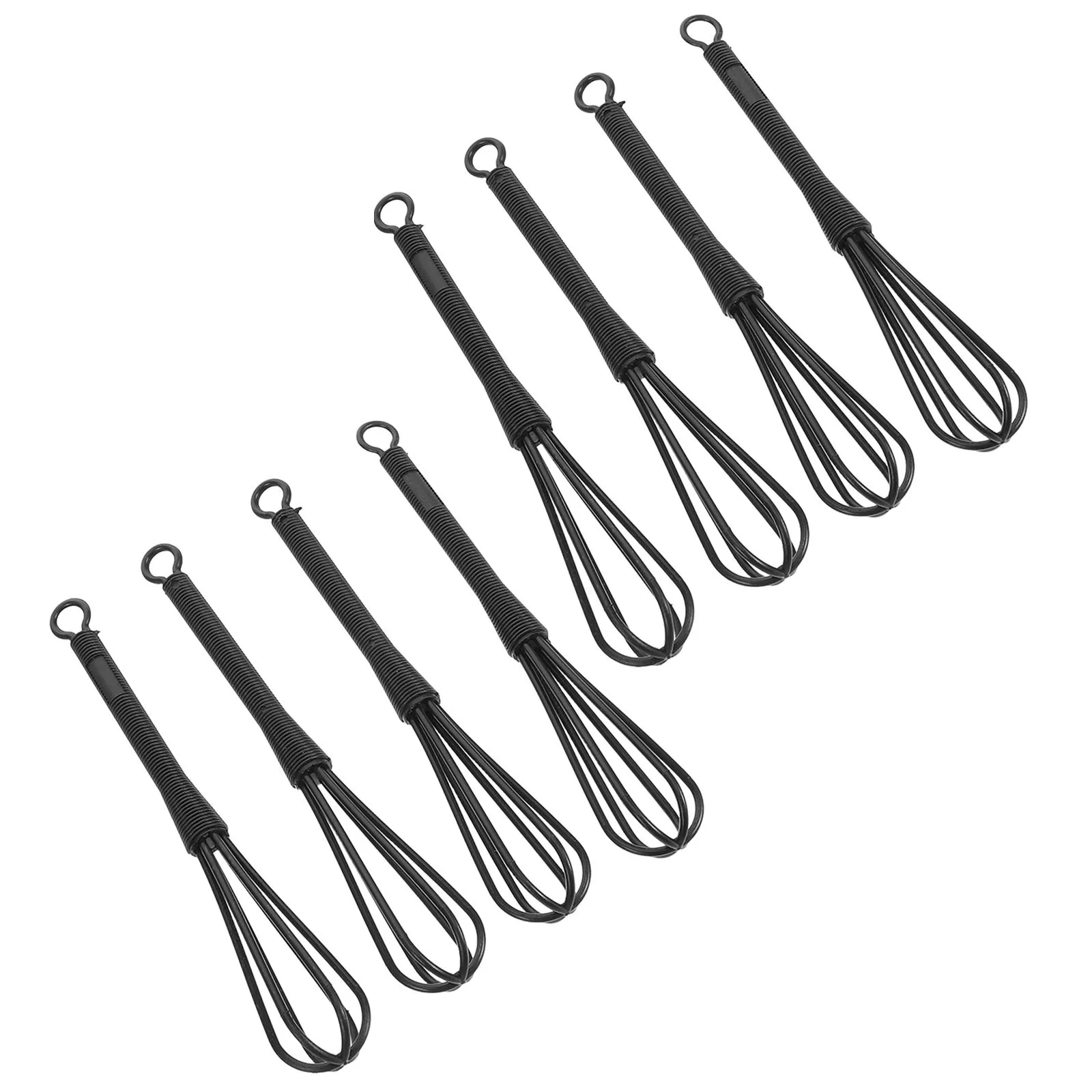 8 قطعة لون الشعر خفقت دليل صبغ كريم خلاط البلاستيك تلوين الشعر النمام قابلة لإعادة الاستخدام لصالون المنزل استخدام أدوات الصباغة #6