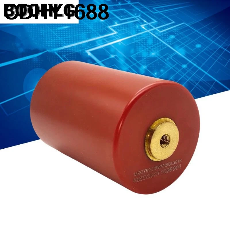 

1 шт., импульсный источник питания высокой мощности, 100 кВ, 301 К, 501 К, 102 К, сверхвысоковольтный керамический импульсный новый энергетический болтовый конденсатор