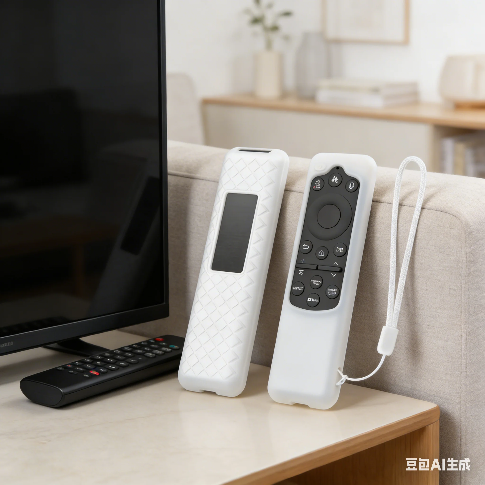 

Remote Control Case Protector For Samsung BN59-01480A, BN59-01455A, And TM2560E Shockproof Silicone Protective Cover