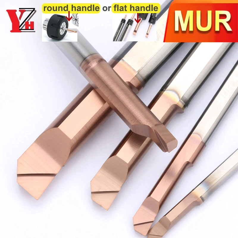 

MUR Carbide Lathe Boring Cutter Internal Turning Tool Copying Small Hole 1.5mm 2mm 2.5mm 3mm 4mm 5mm 6mm 7mm 8mm 9mm 10mm 12mm