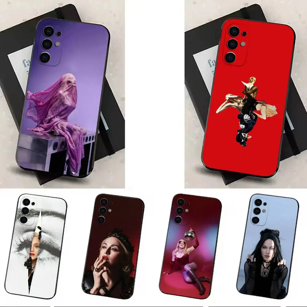 M-Madonna Confessions I Feel So Free Phone Case For Samsung S26,25,24,23,22,21,20,30,Ultra,Plus,Fe,Lite Black Shell
