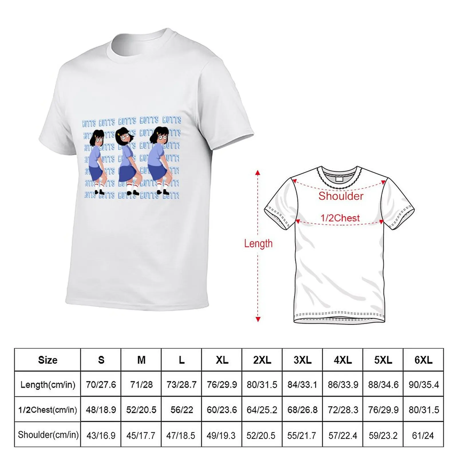 Twerking tina T-Shirt funny t shirts cotton graphic t shirts for man T-Shirt