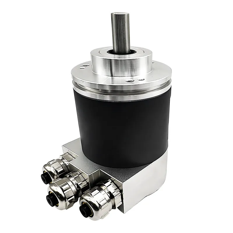PVM58N-011/032AGR0BN-1213 Type Multiturn Absolute Encoder PROFIBUS 58mm 25-Bit Solid Shaft 10-30VDC Industrial Position Sensor