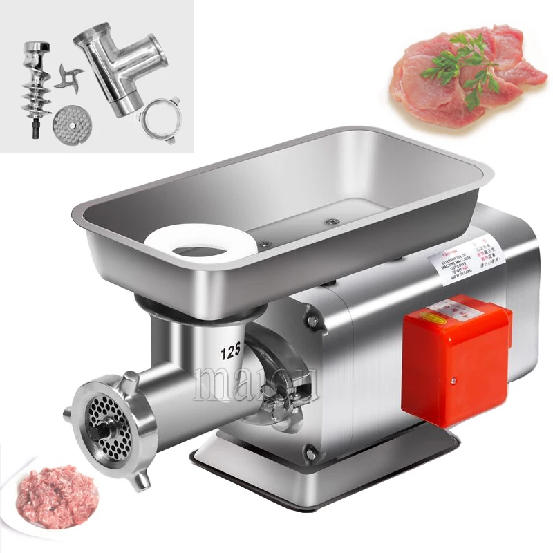 

Heavy Duty Electric Meat Mincer Grinder Max Powerful Home Portable Sausage Stuffer Meat Mincer Food Processor