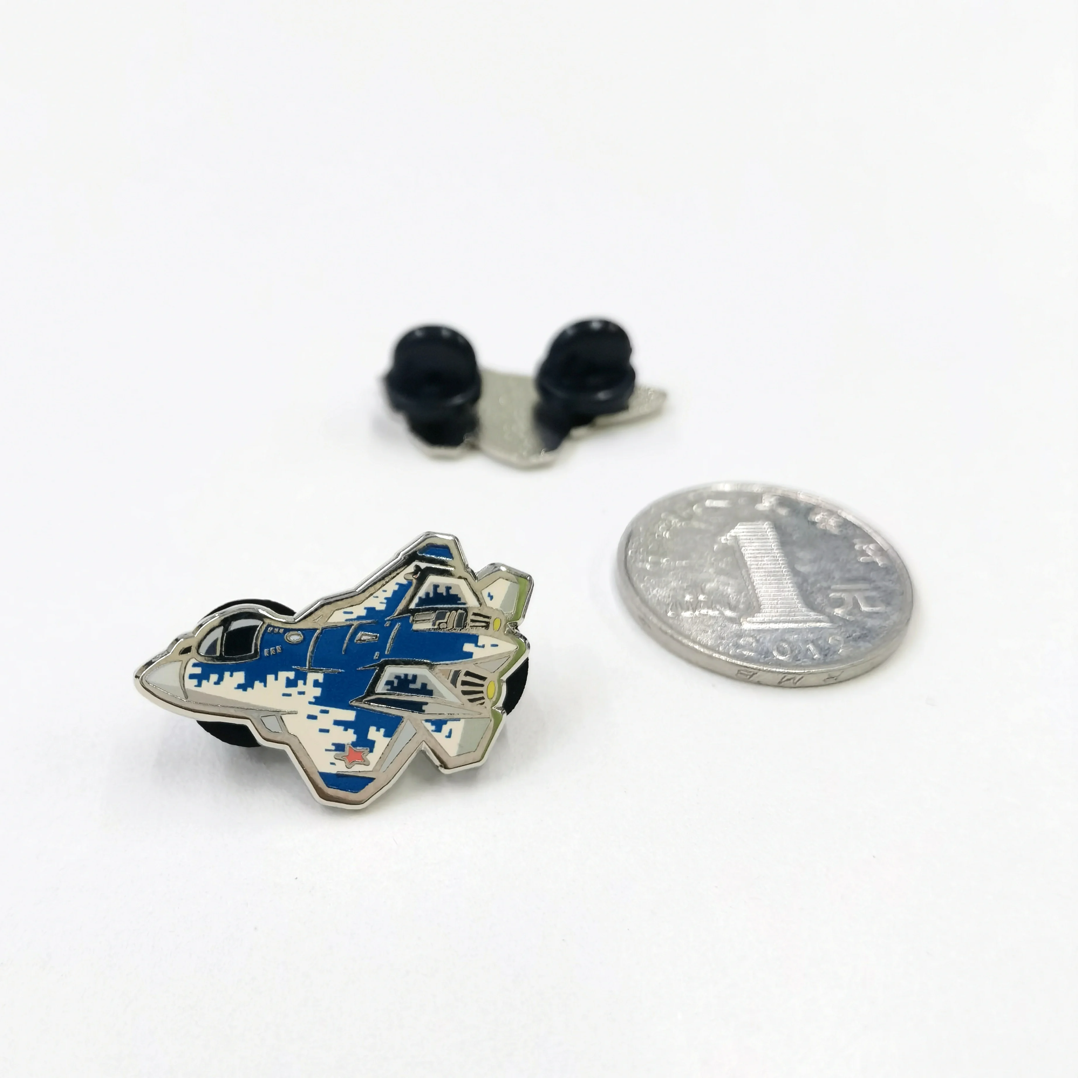 Original Chibi Airplane Badge Vintage Pilot Pin for Denim Jackets, Custom Backpack/Hat Emblem, Unique Aviation Gift Collectible view 6