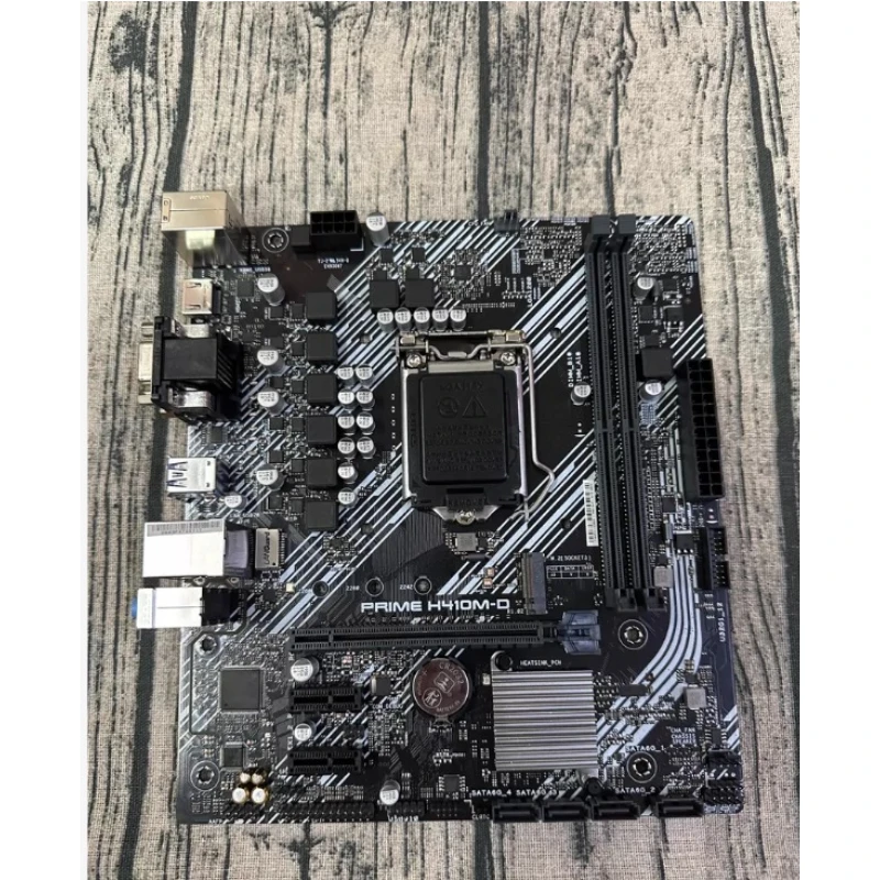 

Материнская плата H410M-D LGA1200 с поддержкой процессоров 10-го поколения, интерфейсом HDMI, слотом M.2, в наличии для Asus