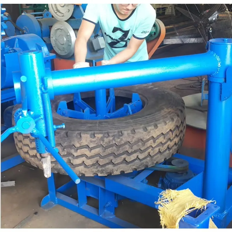 

Good Price New Recycled Tire Primary Processing Equipment Rubber Recycling Waste Tire Ring Cutting Machine For Truck Tire