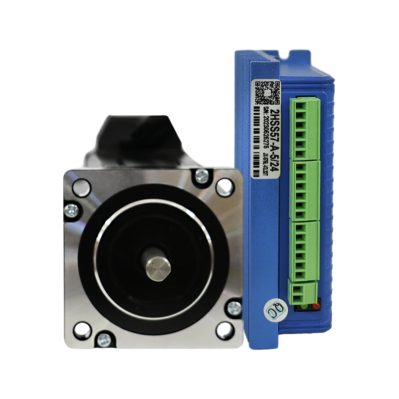 60J1887EC-1000-LS-57+2HSS57-A-5/24 Wholesale of hot Products 2 phase nema 24 closed loop stepper motor with encoder price