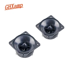 GHXAMP 2.5 pollici corno quadrato Piezo Tweeter strumento per chitarra altoparlante ceramico piezoelettrico impermeabile ad altissima frequenza 2 pezzi