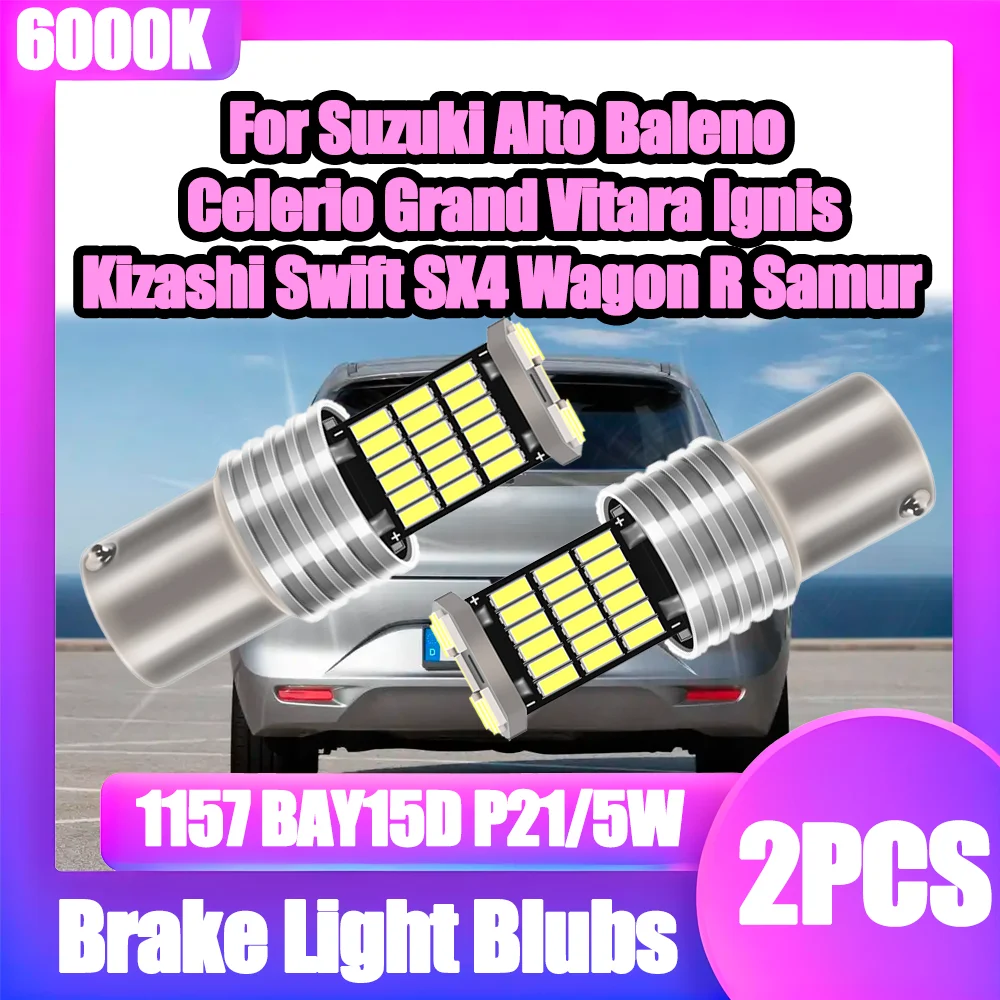 

Small lights 1157 BAY15D P21/5W Parking Light For Suzuki Alto Baleno Celerio Grand Vitara Ignis Kizashi Swift SX4 Wagon R Samur