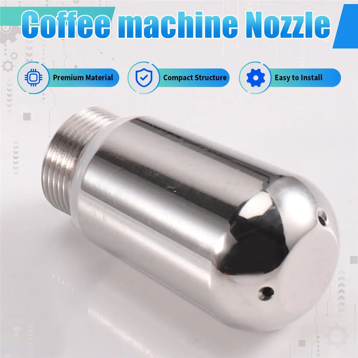 Coffee Milk Foam Steam Wand Tip Steam Nozzle for , Max, VCF125,VCF126