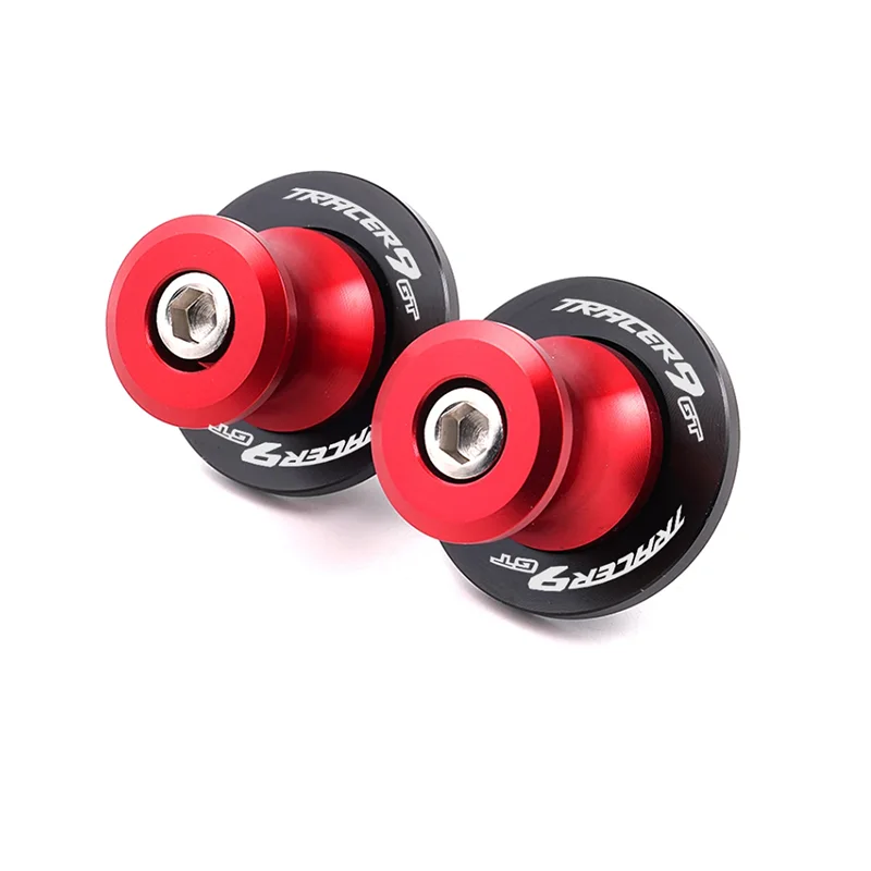 6 مللي متر لياماها الراسم 9 GT 9gt 2020 2021 2022 2023 TRACER9 الراسم 7 GT دراجة نارية Swingarm بكرات حامل مسامير المنزلق #6