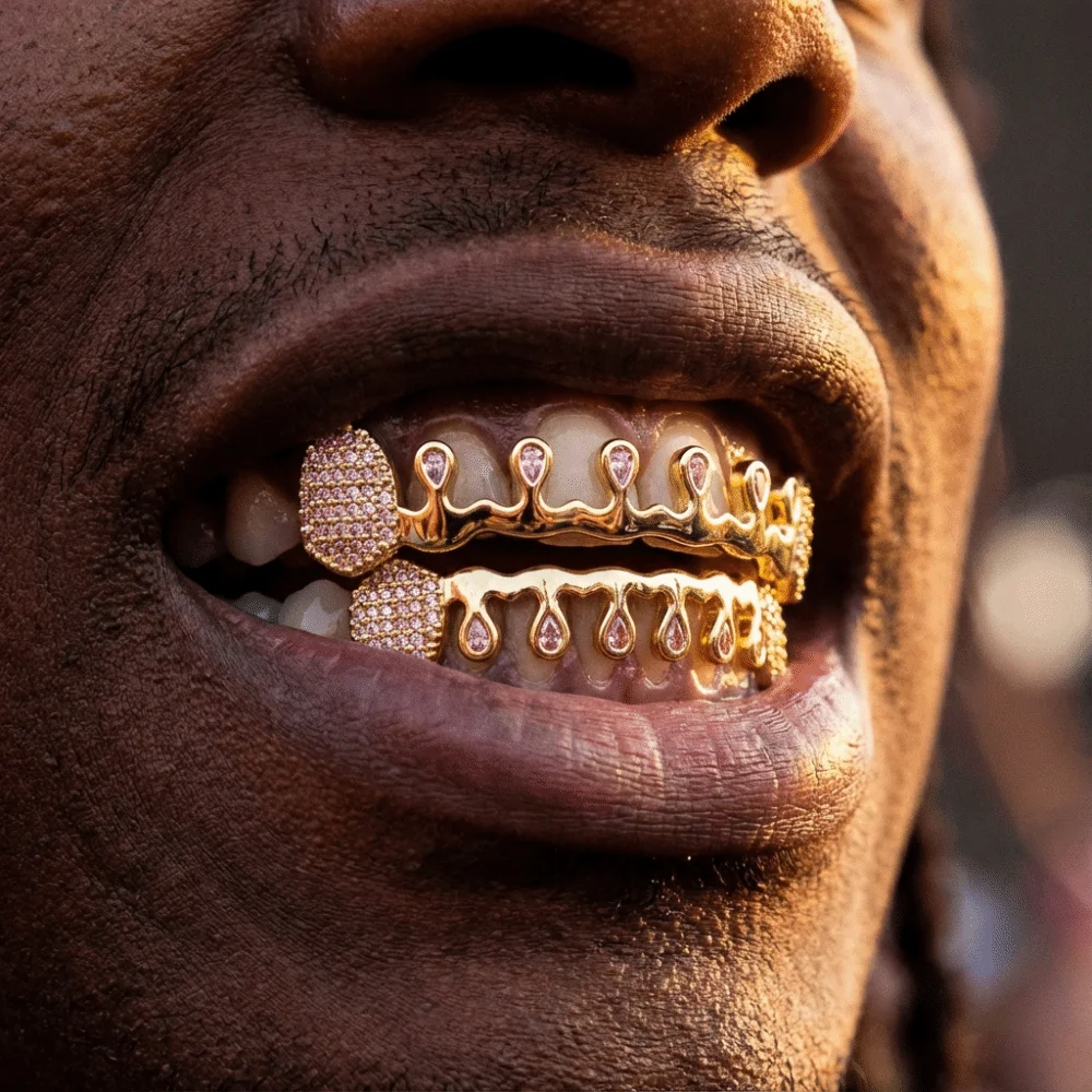 Gift Removable Hiphop Teeth Grillz Bling Funny Dental Grills Punk Unisex Men Women Jewelry Dental Crown