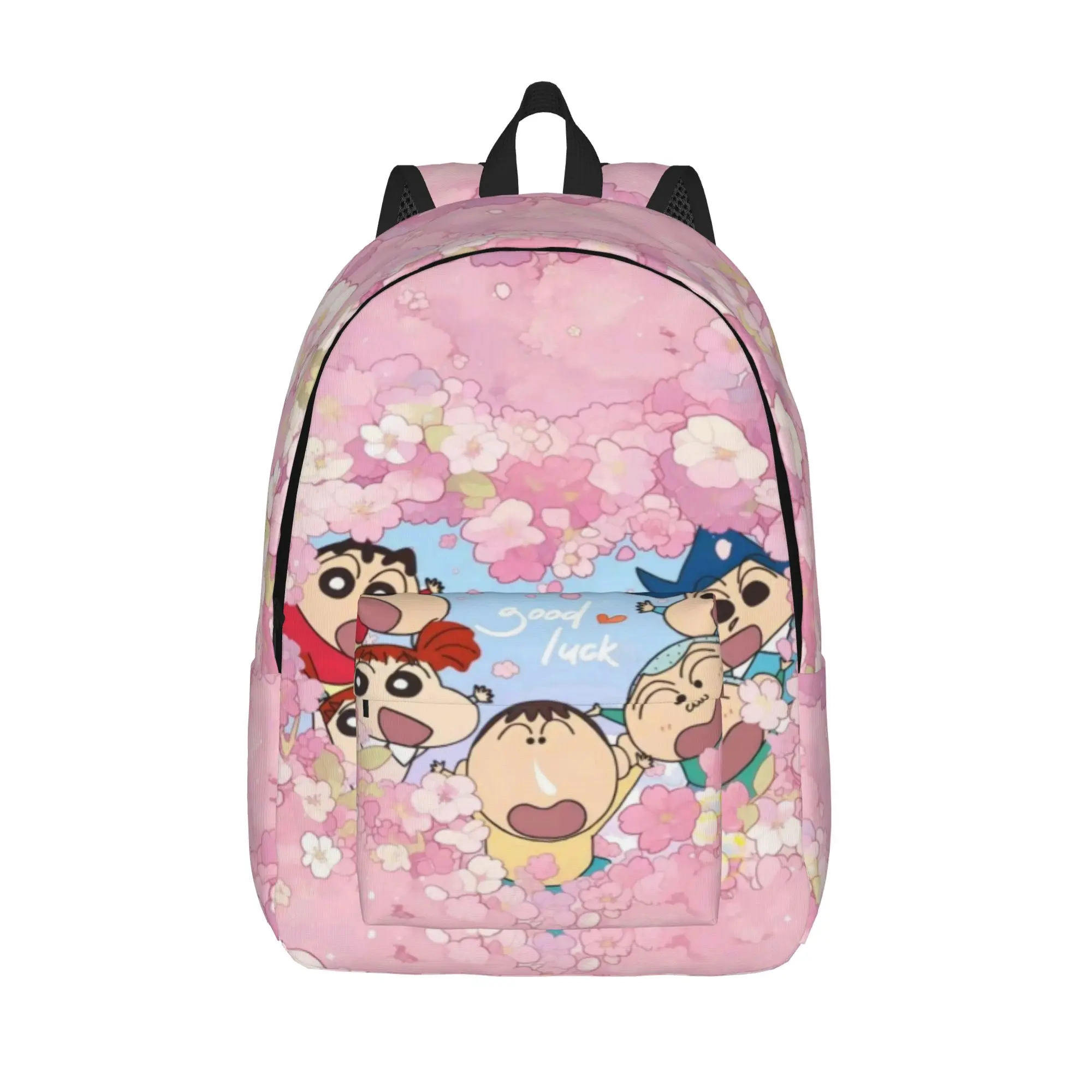 

Crayon Shin-chans Cartoon Anime Backpack for Men Women Fashion High School Business Daypack Laptop Canvas Bags Durable