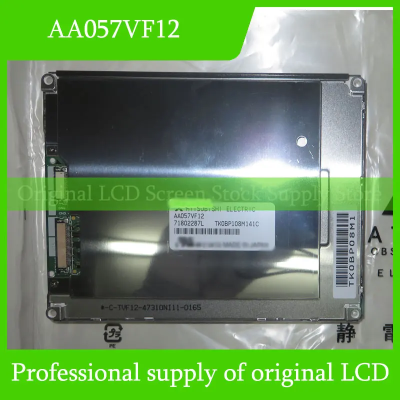 Original AA057VF12 LCD Display For Mitsubishi 5.7 Inch LCD Screen Panel Brand New 100% Tested