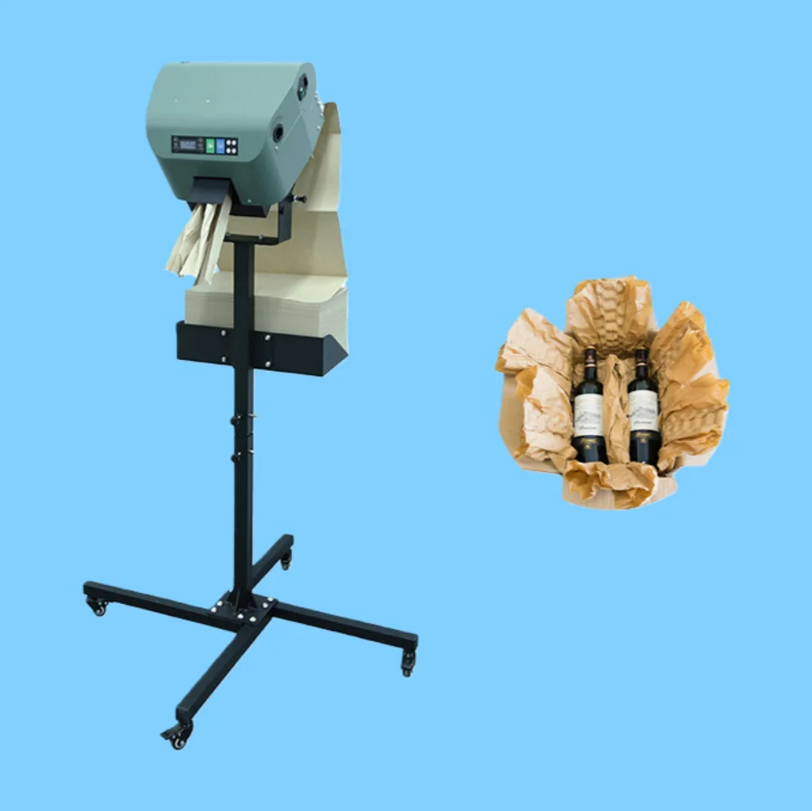 Paper Cushion Machine NP-P30 Lightweight New Product High Efficient Making Kraft Pad Removable Void Filling Speed 70M/Min