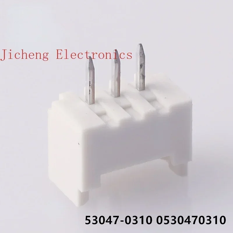 10PCS CONNECTOR 53047-0310 0530470310 PITCH 1.25MM 3PIN STRAIGHT PIN