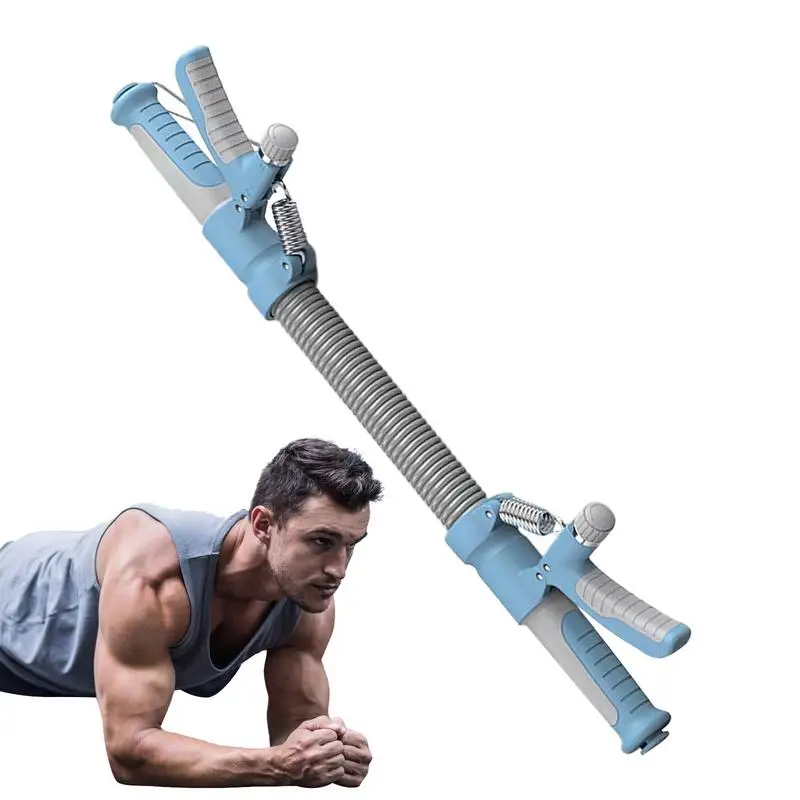 

Chest And Arm Trainer 2 In 1 Arm Trainer Strengthen Chest Forearm Strengthener Adjustable Resistance Grip Strength Exercise