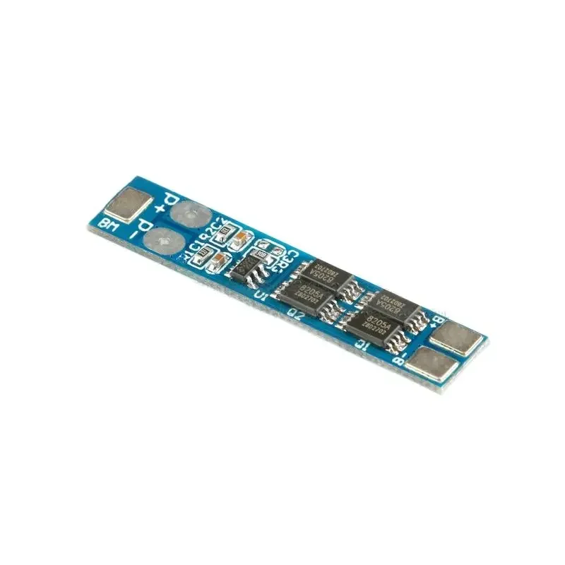 2-string Lithium Battery Protection Board 7.4V18650 8A Working  16A Current Limiting Protectionion