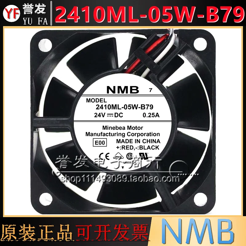 

НОВЫЙ ОРИГИНАЛЬНЫЙ 2410ML-05W-B79 0,25A 24 В 6025 60x60x25 мм Охлаждающий ВЕНТИЛЯТОР РАДИАТОР