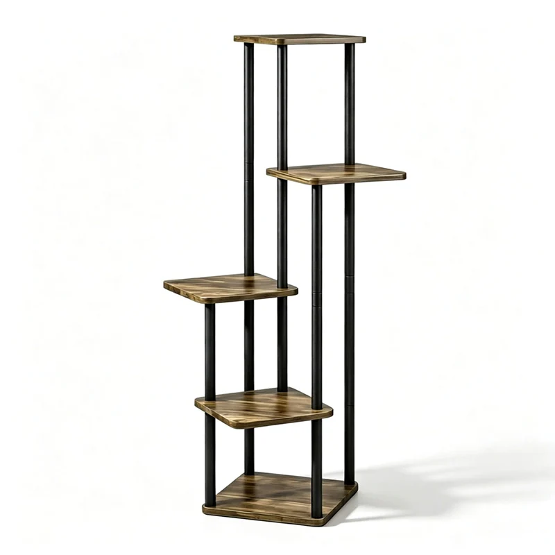 Plant Stand and Flower Stand 5 Layers Display Stand Storage Shelf Pot Rack Organizer Shelves Garden Decoration