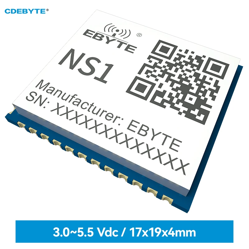 CDEBYTE NS1 ModBus Gateway TCP-RTU Serial to Ethernet SMD Module UART Transparent Transmission DNS MQTT IoT NS1-TB Test Board