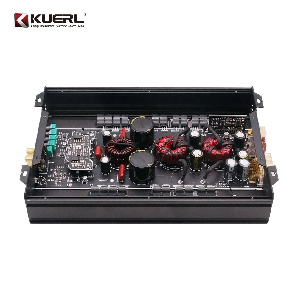 2025 top Kuer New Trend K-1000D Professional 12V High Power Car Audio Amplifier Class D Monoblock Car Amplifier