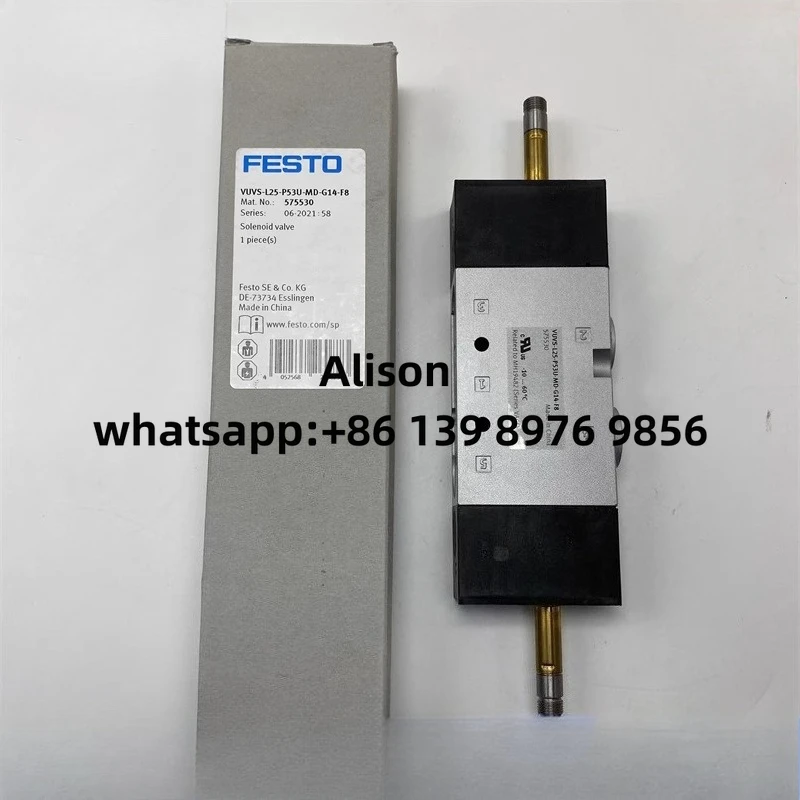 

Original solenoid valve VUVS-L25-P53U-MD-G14-F8 575530 VUVS-L25-P53U-MD-G14-F8-1C1 575532 VUVS-L25-P53U-MD-G14-F8-1B2 575534