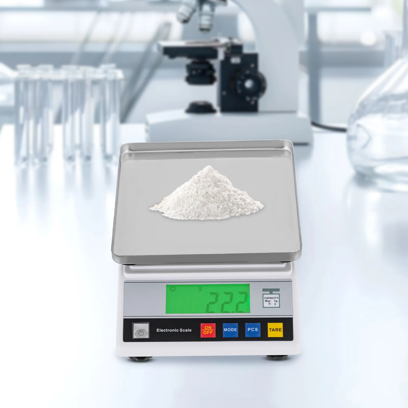 

0.1g/0.00022lb High Precision Industrial Scale Accurate Digtal Electronic Scale LCD Screen