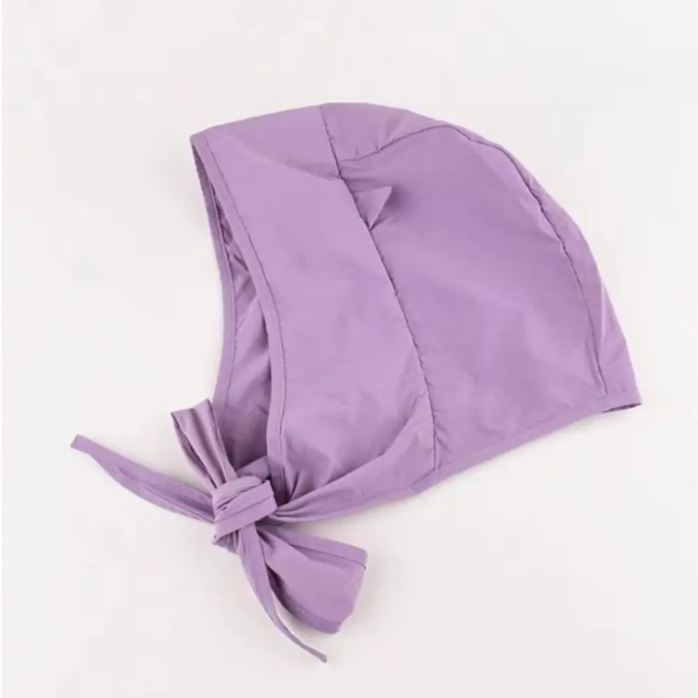 

Funny Solid Color Little Devil Hat Lace-up Pullover Style Y2K Shawl Hat Fast-drying Shawl Shape Lace-up Pullover Hat Casual Wear